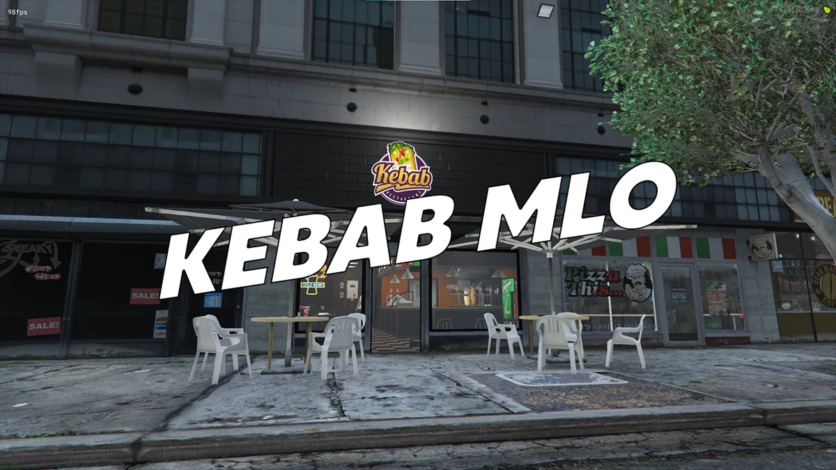 Kebab MLO – Fully Open Source | Optimized FiveM Restaurant Interior